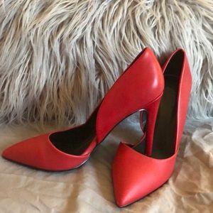 Fire Red High Heels!